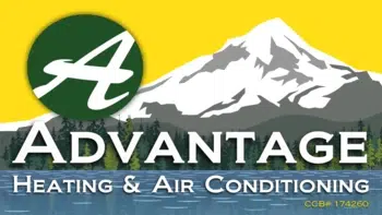 Advantage Heating & Air Conditioning logo banner